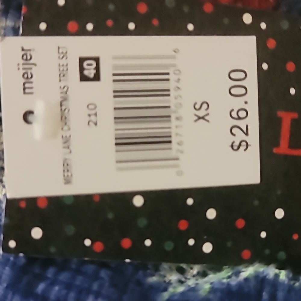 Colorful Tree Pattern Kids Pajama Set - Picture 3 of 3